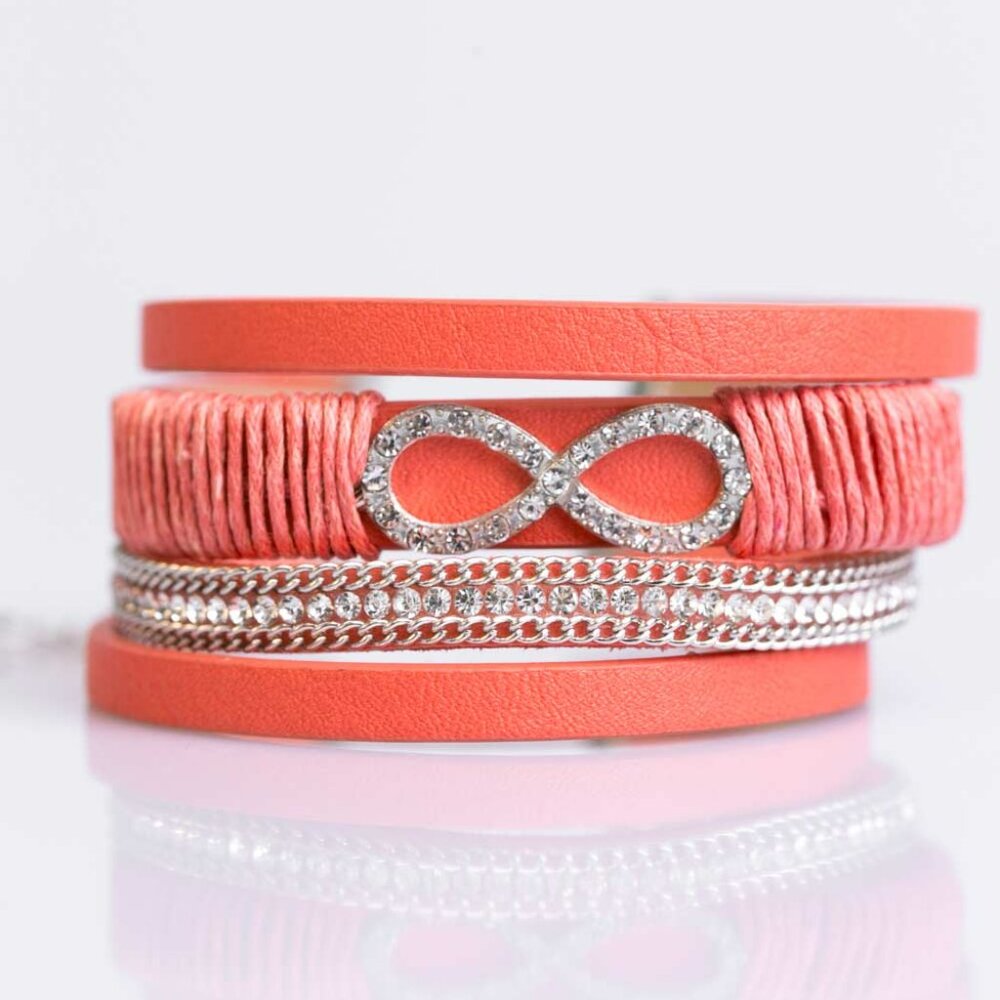 Happily FOREVER After Orange Urban Bracelet - Picture 2 of 2